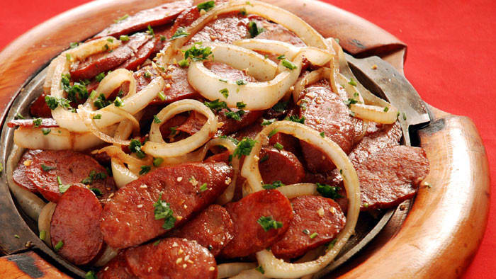 Porção calabresa pequena